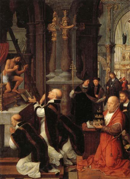 Isenbrandt, Adriaen The Mass of St.Gregory